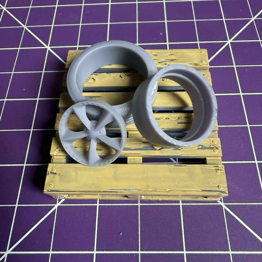 Foose Nitrous Wheel & Tire Set