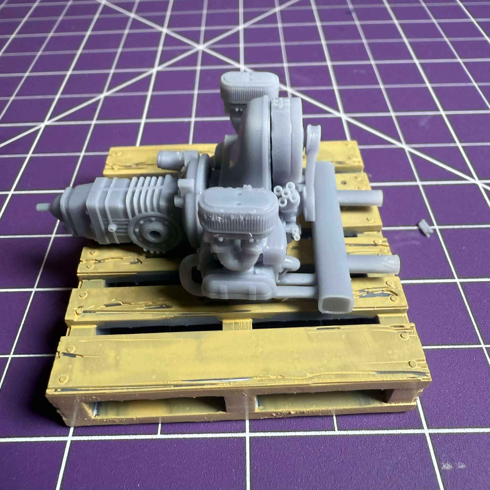Flat Four Boxer Base Engine