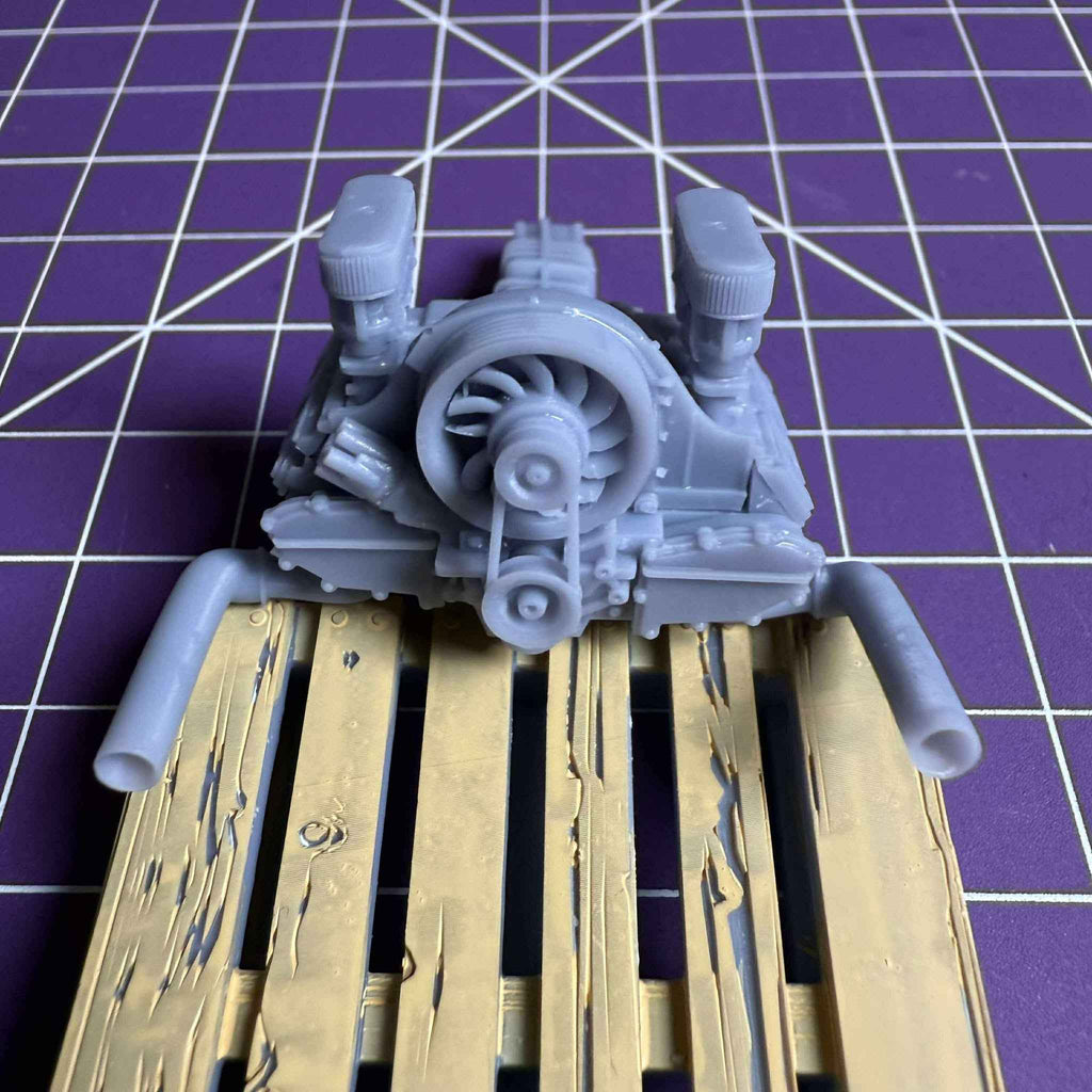 Flat Six Boxer Base Engine