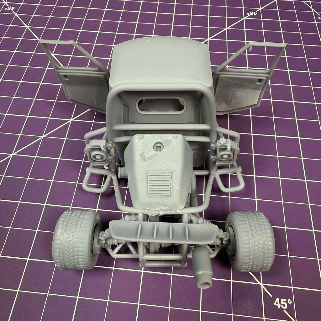 Turbo Proto 3-Wheeler Full Model Kit