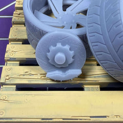 US Mag Phantom Concave Wheel & Tire Set