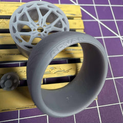 20" Rohana RFX19 Wheel & Yokohama Advan Stretch Tire Set