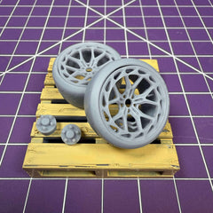 20" Rohana RFX19 Wheel & Yokohama Advan Stretch Tire Set