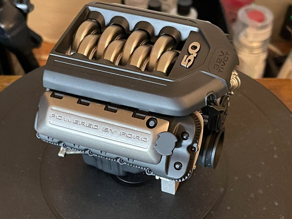 1/6 Masterworks Ford Coyote 5.0 Engine - Model Maker's Workshop