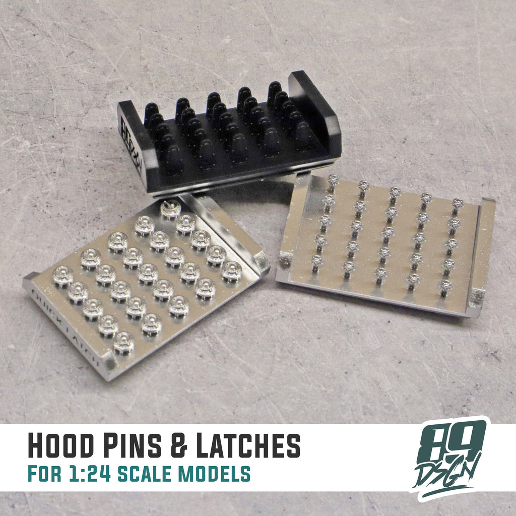 Assorted Hood Pin & Latch Sets - Model Maker's Workshop