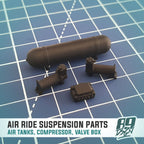 Single Tank Air Ride System w/ 2 Pumps & Controller - Model Maker's Workshop
