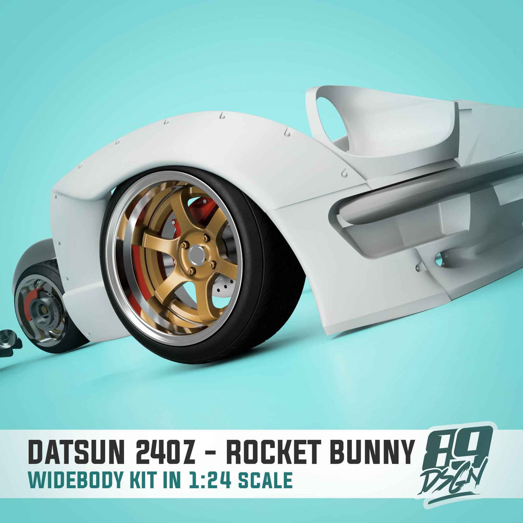 Datsun 240Z Rocket Bunny (Pandem) Widebody Transkit – Hasegawa 1/24