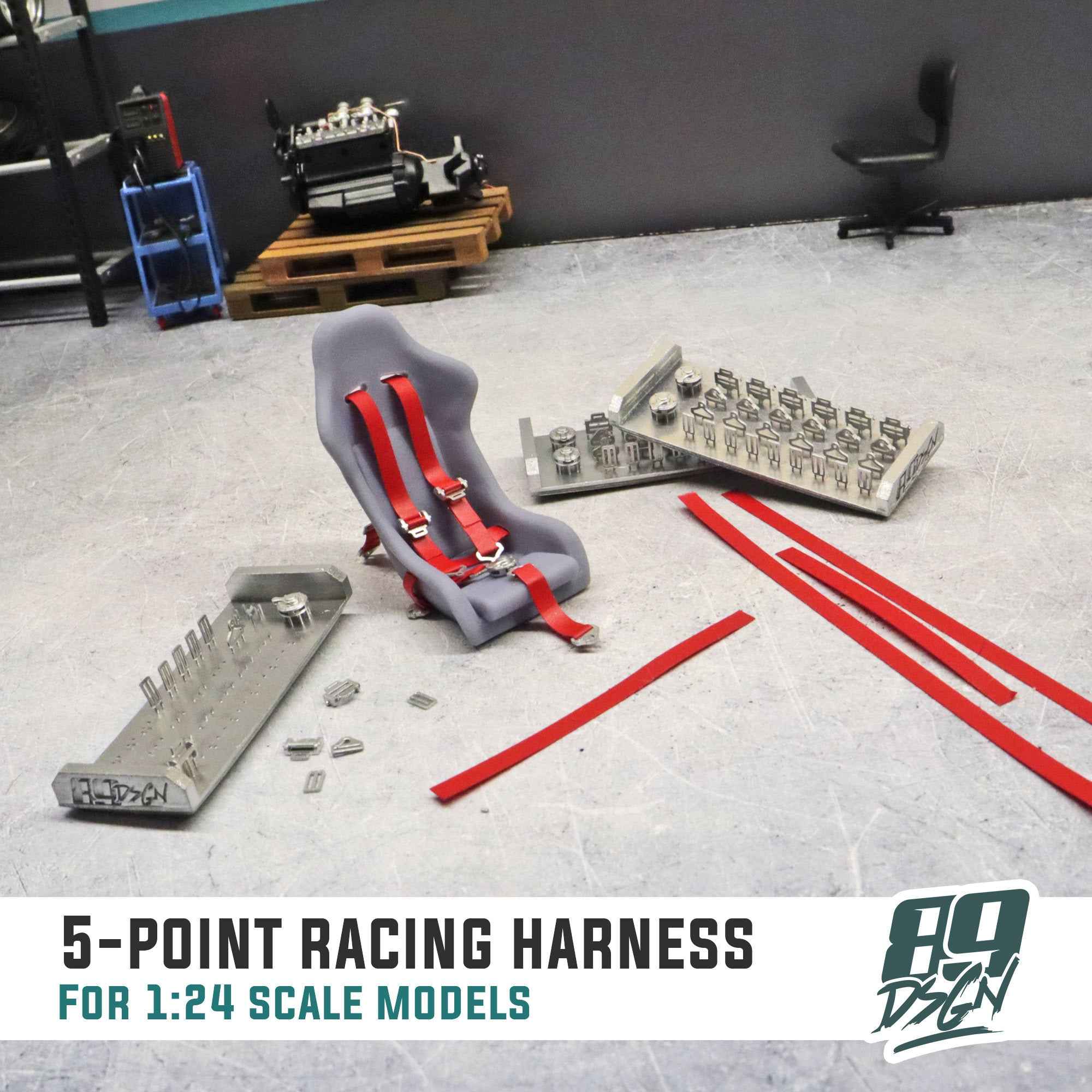 5-Point Racing Harness Buckle Set