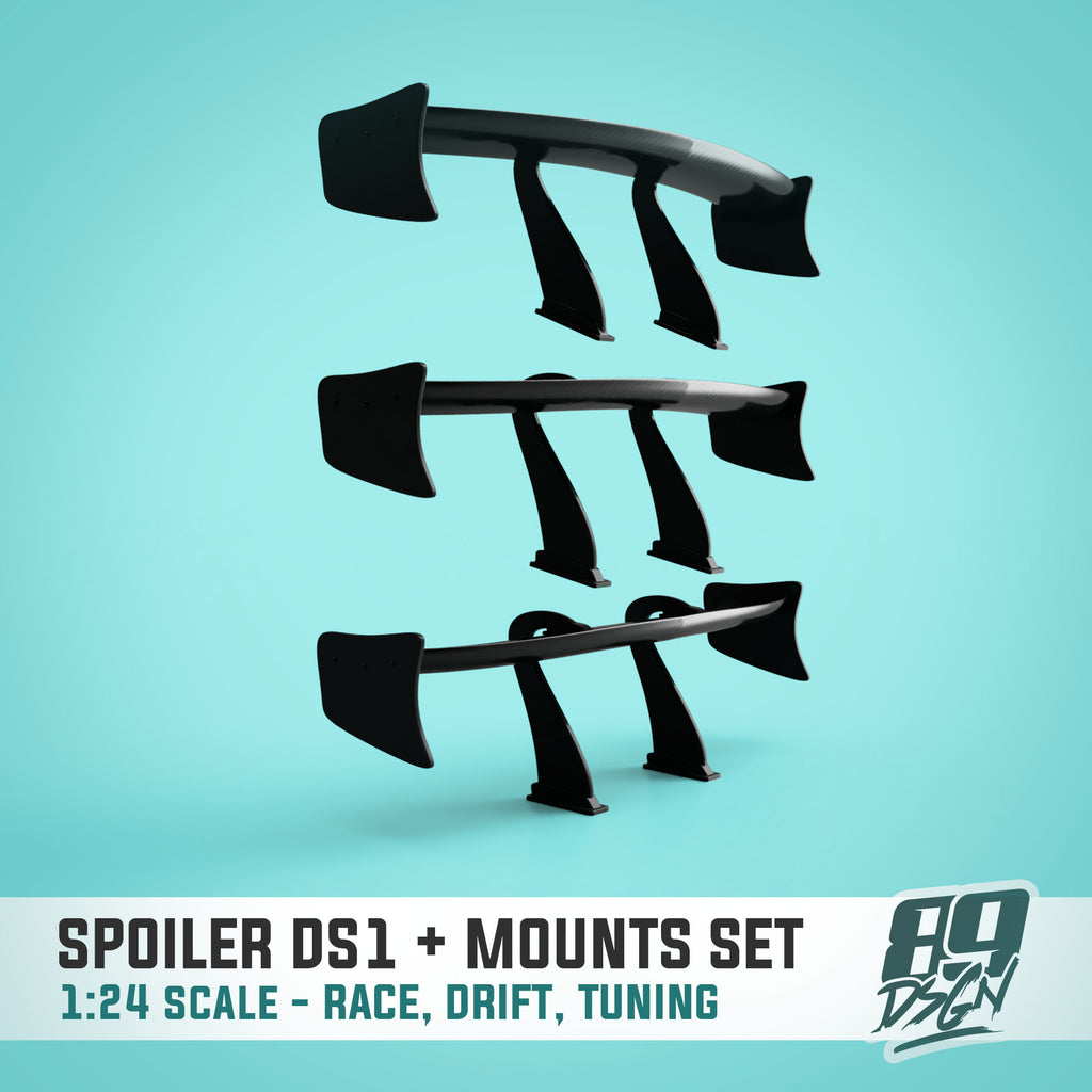 DS1 Fully Adjustable Spoiler Kit - Model Maker's Workshop