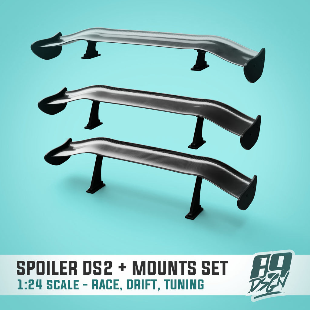 DS2 Fully Adjustable Spoiler Kit - Model Maker's Workshop