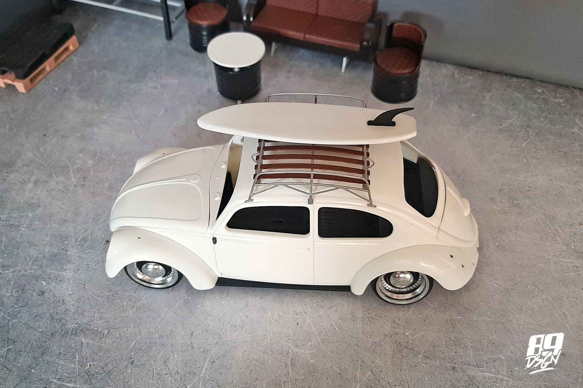 California Dub Cruiser Trans Kit – Tamiya VW Beetle 1300