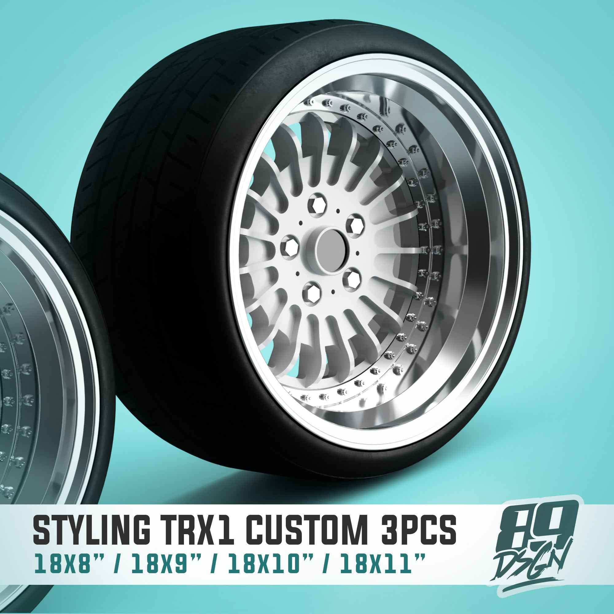 18" BMW TRX 1 Wheel & Tire Set