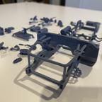 ’72 Chevy Fleetside Bagged Chassis Upgrade for AMT Kit