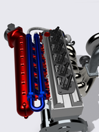 Toyota Titen Billet 2JZ Engine – 1/24 Scale