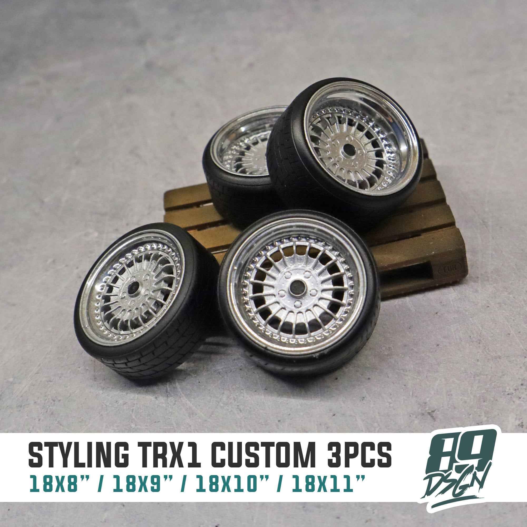 18" BMW TRX 1 Wheel & Tire Set