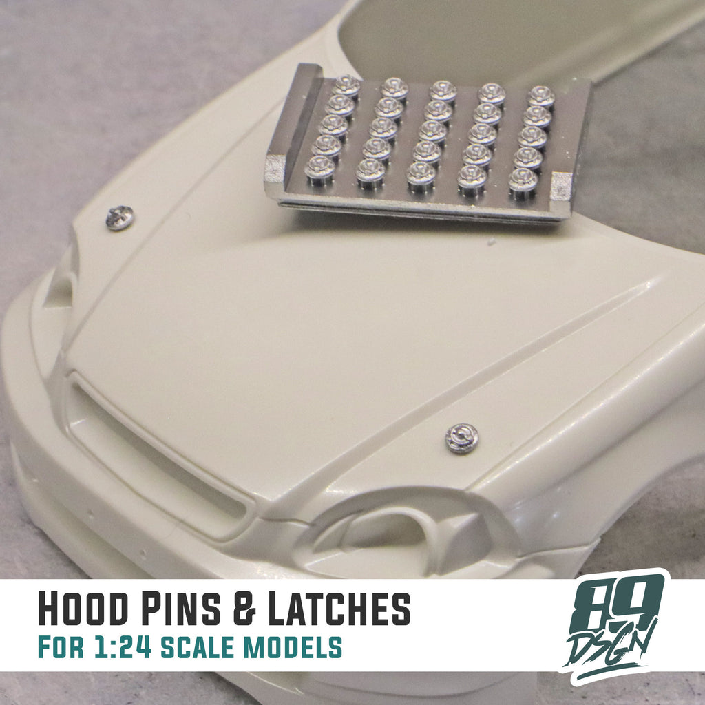 Assorted Hood Pin & Latch Sets - Model Maker's Workshop