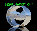 17-Inch Boyd Deuces Wheel & Tire Set – 1/24 Scale