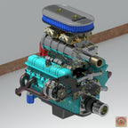 Supercharged Buick Nailhead & Transmission - Model Maker's Workshop