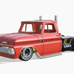 1966 Chevy Bagged Dually Hauler Chassis