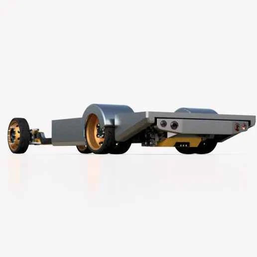 1969 Ford F100 Dually Flat Deck Chassis