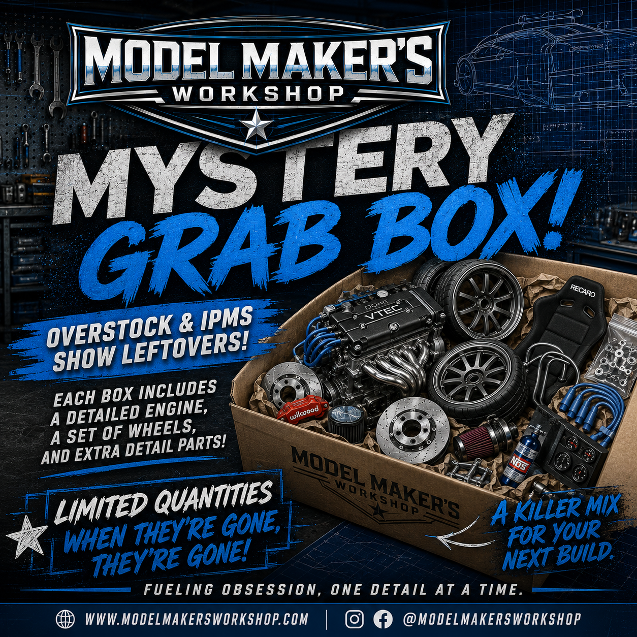 Long Weekend Mystery Box – IPMS Show Stash Clear-Out