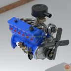Chrysler Slant Six Base Engine w/ Options - Model Maker's Workshop