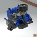 Chrysler Slant Six Base Engine w/ Options - Model Maker's Workshop