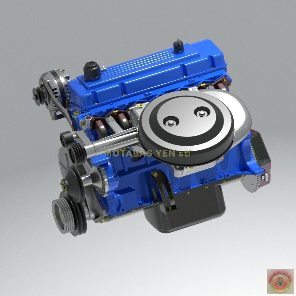 Chrysler Slant Six Supercharged Engine - Model Maker's Workshop