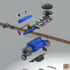 Chrysler Slant Six Supercharged Engine - Model Maker's Workshop
