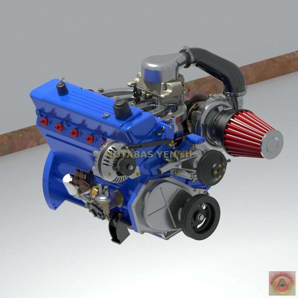 Chrysler Slant Six Turbo Engine - Model Maker's Workshop
