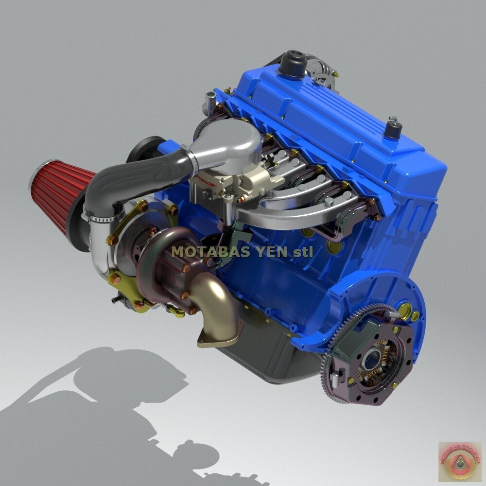 Chrysler Slant Six Turbo Engine - Model Maker's Workshop