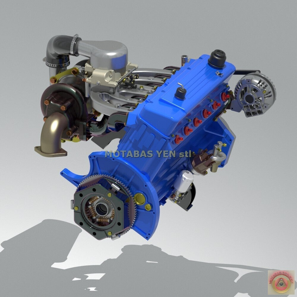Chrysler Slant Six Turbo Engine - Model Maker's Workshop