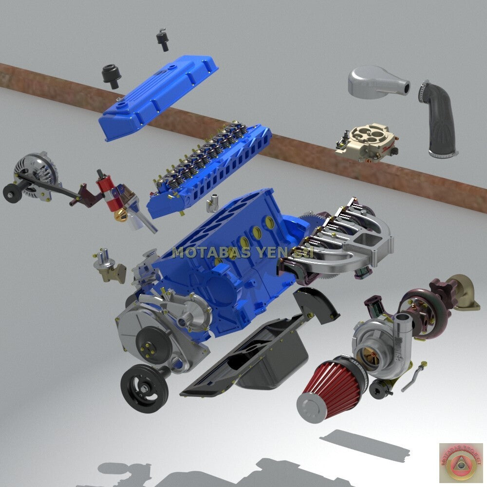 Chrysler Slant Six Turbo Engine - Model Maker's Workshop