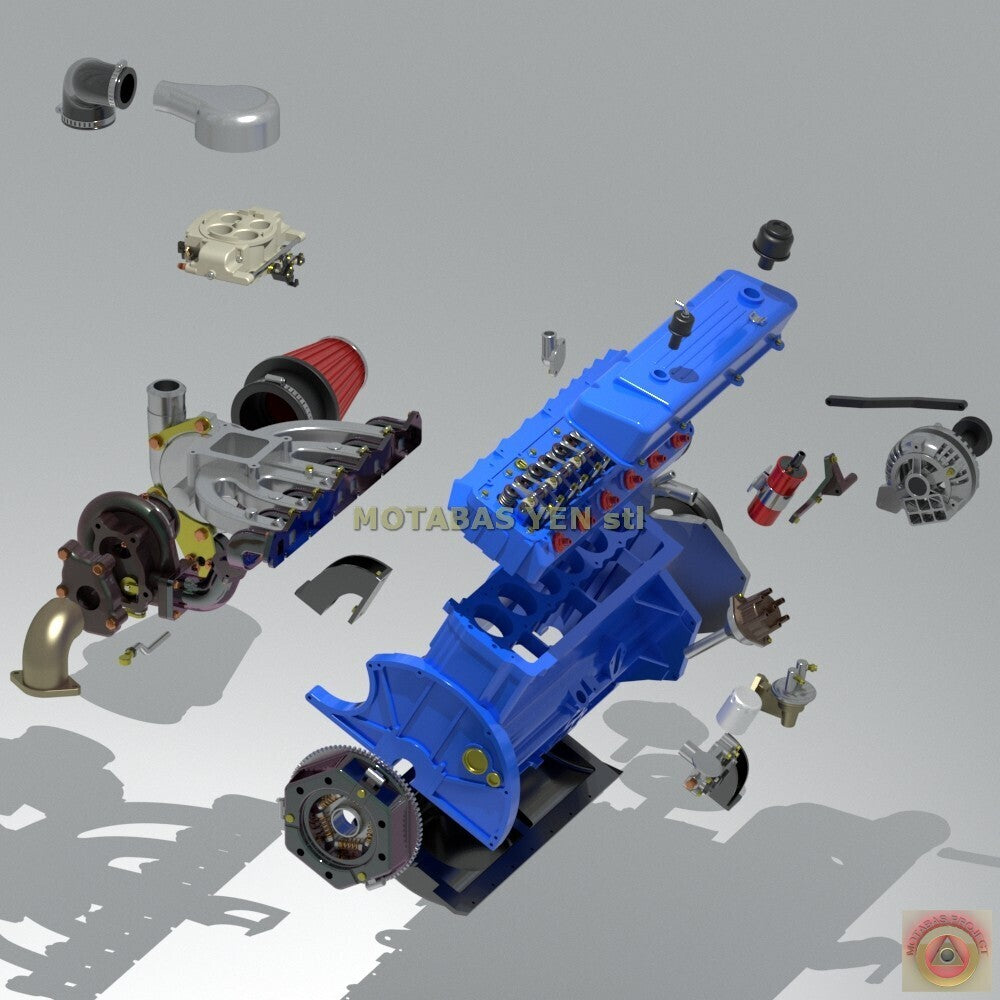 Chrysler Slant Six Turbo Engine - Model Maker's Workshop