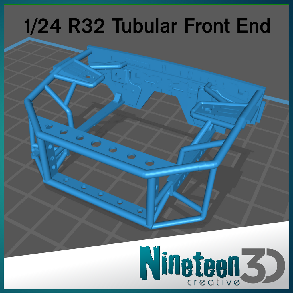 Tamiya R32 GT-R Tubular Front End Kit – 1/24 Scale