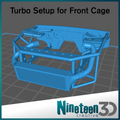 Big-Turbo Setup Upgrade for Tamiya R32 GT-R Tubular Front End – 1/24 Scale