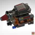Dodge 440 Magnum Magnuson Supercharged Engine - Model Maker's Workshop