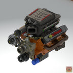 Dodge 440 Magnum Magnuson Supercharged Engine - Model Maker's Workshop
