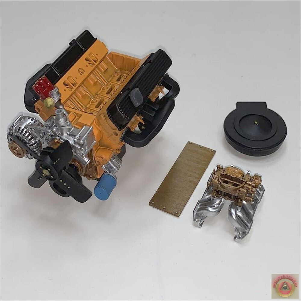 Dodge 440 Magnum Base Engine w/ Addons - Model Maker's Workshop