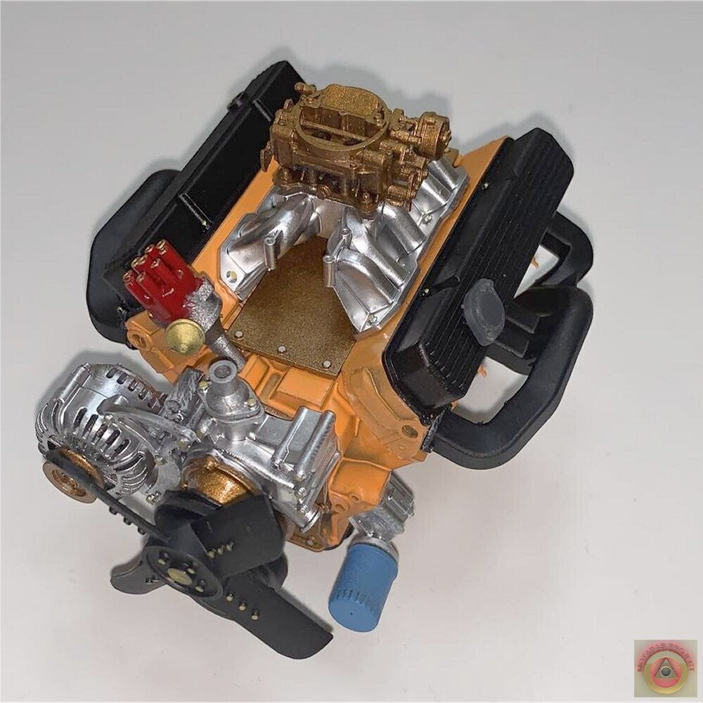 Dodge 440 Magnum Base Engine w/ Addons - Model Maker's Workshop