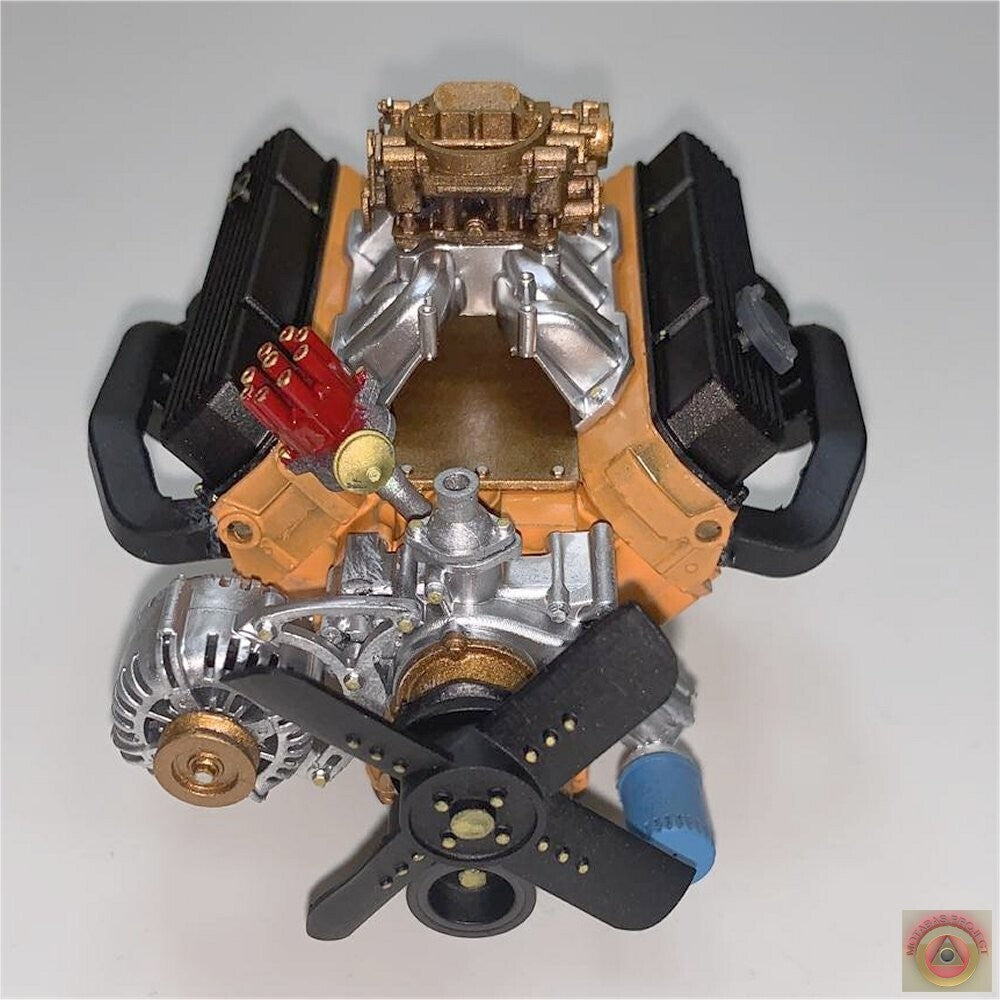 Dodge 440 Magnum Base Engine w/ Addons - Model Maker's Workshop