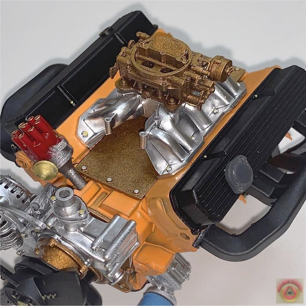 Dodge 440 Magnum Base Engine w/ Addons - Model Maker's Workshop