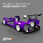 Mitsubishi EVO IX Wide Body Kit 1/24 Fujimi Evolution IX Kit - Model Maker's Workshop