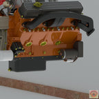Dodge 440 Magnum Base Engine w/ Addons - Model Maker's Workshop