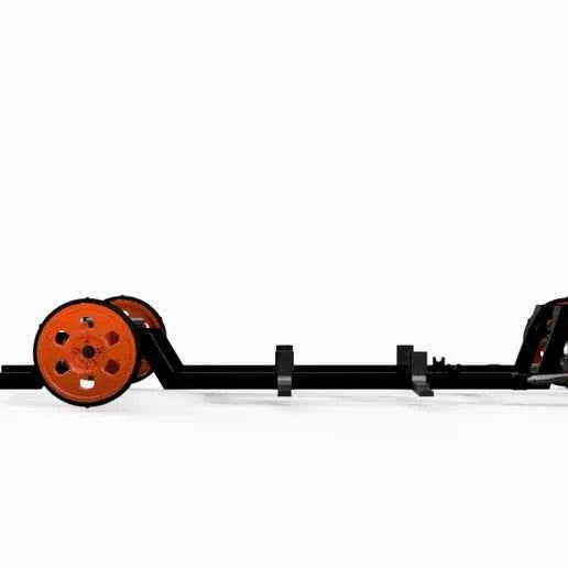 Bagged Chassis Kit for Revell Chip Foose FD100 (1956 Ford F100)