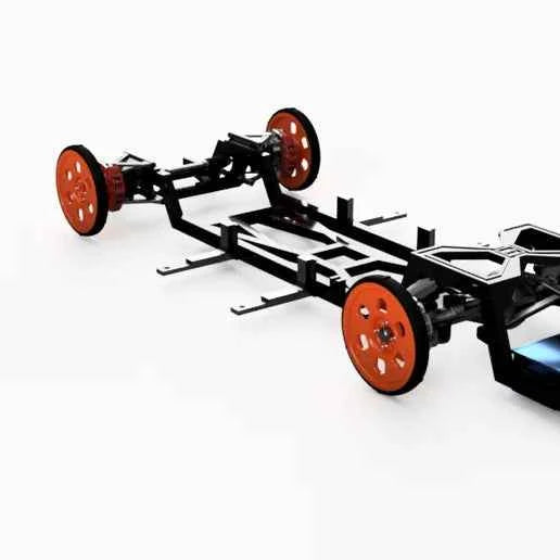 Bagged Chassis Kit for Revell Chip Foose FD100 (1956 Ford F100)