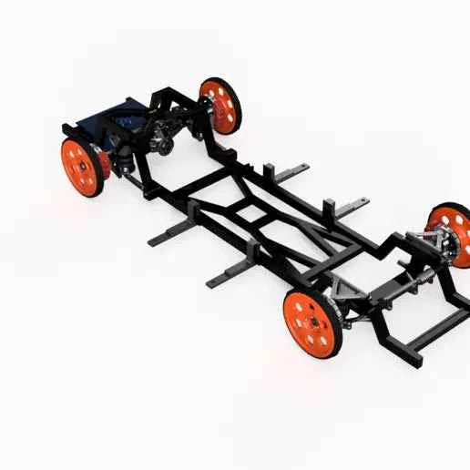 Bagged Chassis Kit for Revell Chip Foose FD100 (1956 Ford F100)