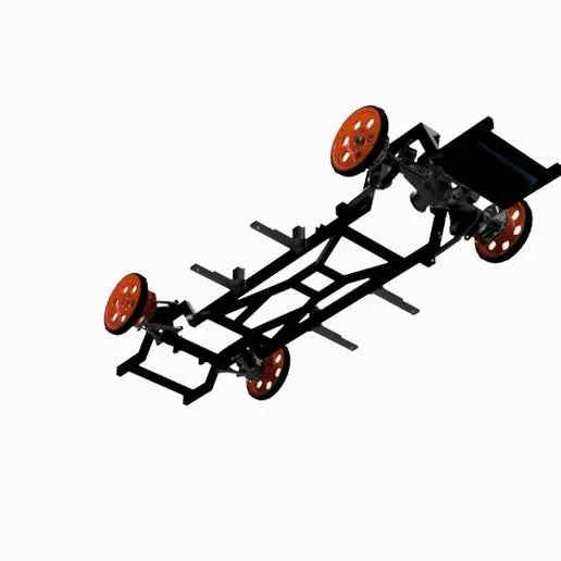 Bagged Chassis Kit for Revell Chip Foose FD100 (1956 Ford F100)