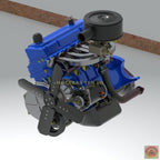 Chrysler Slant Six Base Engine w/ Options - Model Maker's Workshop