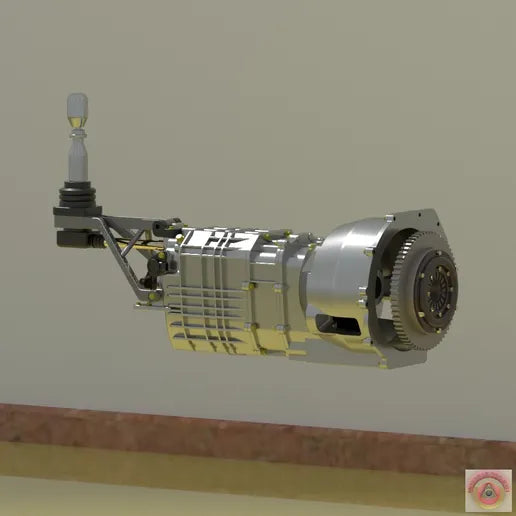 Toyota Supra 2JZ-GTE Engine & Getrag V160 Transmission Ecosystem – 1/24 Scale